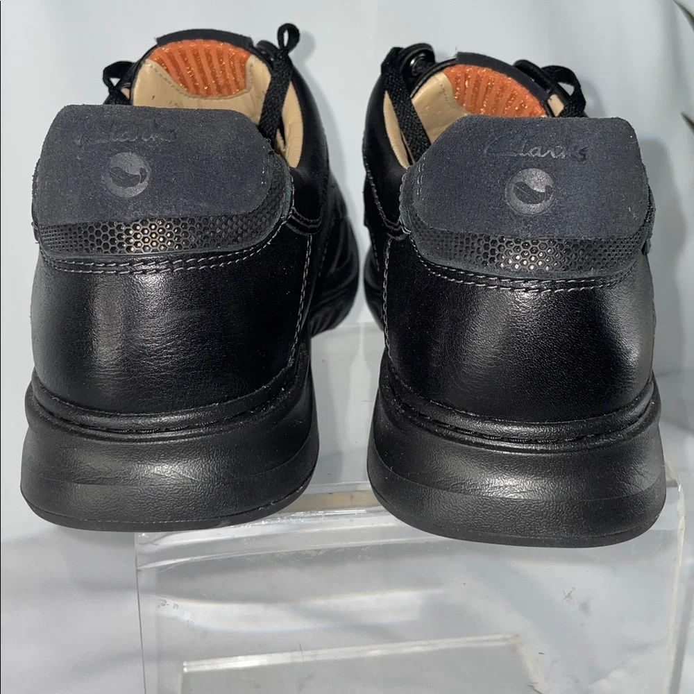 CLARKS UN BRILEY PACE LEATHER SHOES FTL-12-044